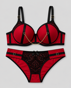 Premium Padded, Chained Bra & Panty