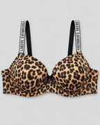 Victoria's Secret Leather Cheeta Print Seemless Bra