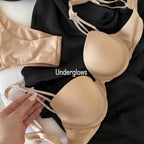 Star straps double padded bra