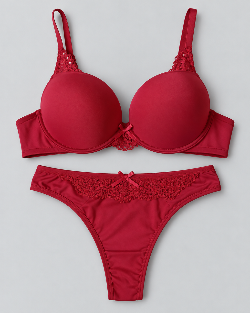 Double Padded Bra Panty Set