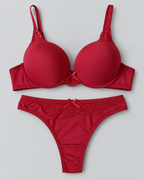 Double Padded Bra Panty Set