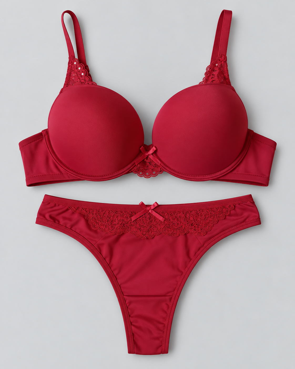 Double Padded Bra Panty Set