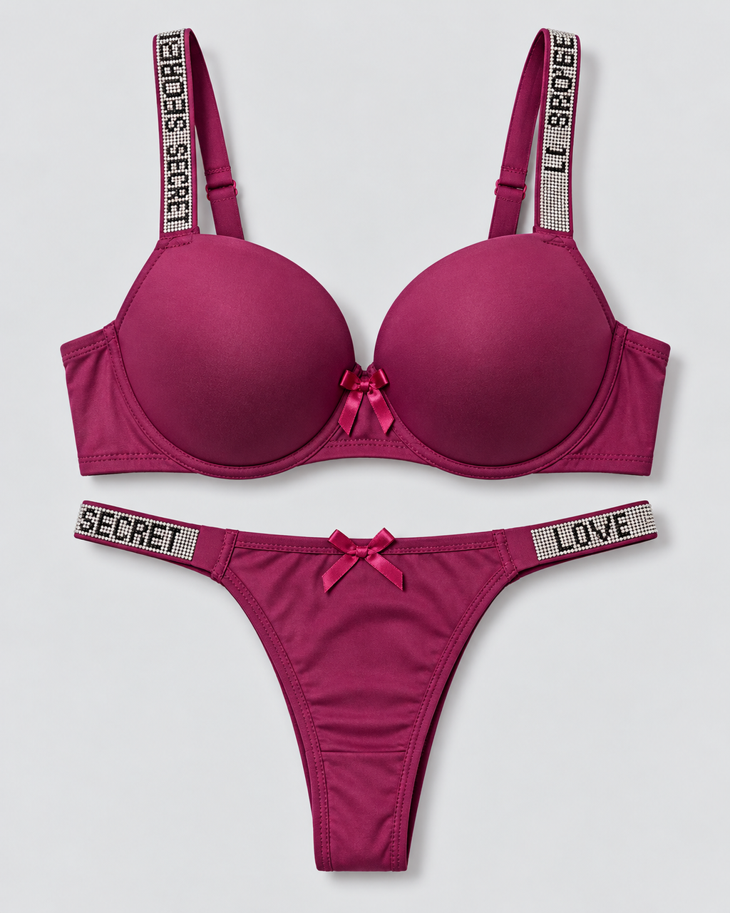 Love Secret Plain Pushup Bra & Panty Set