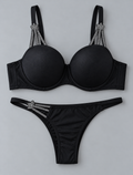 Star strapy Pushup Bra & Panty Set