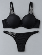Star strapy Pushup Bra & Panty Set