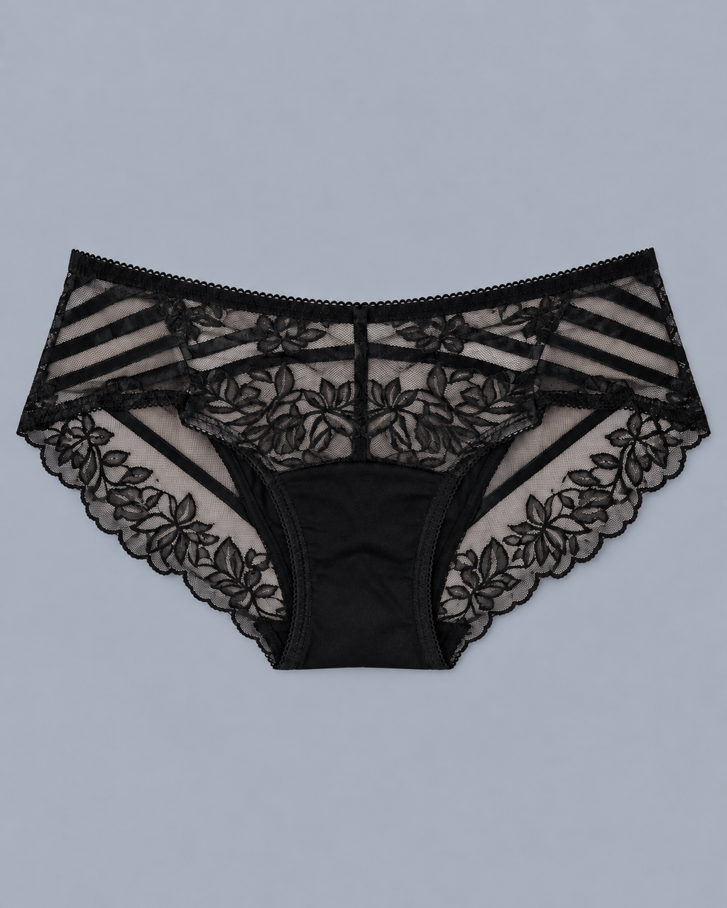 Fency soft Net Panties ( free size M to L)