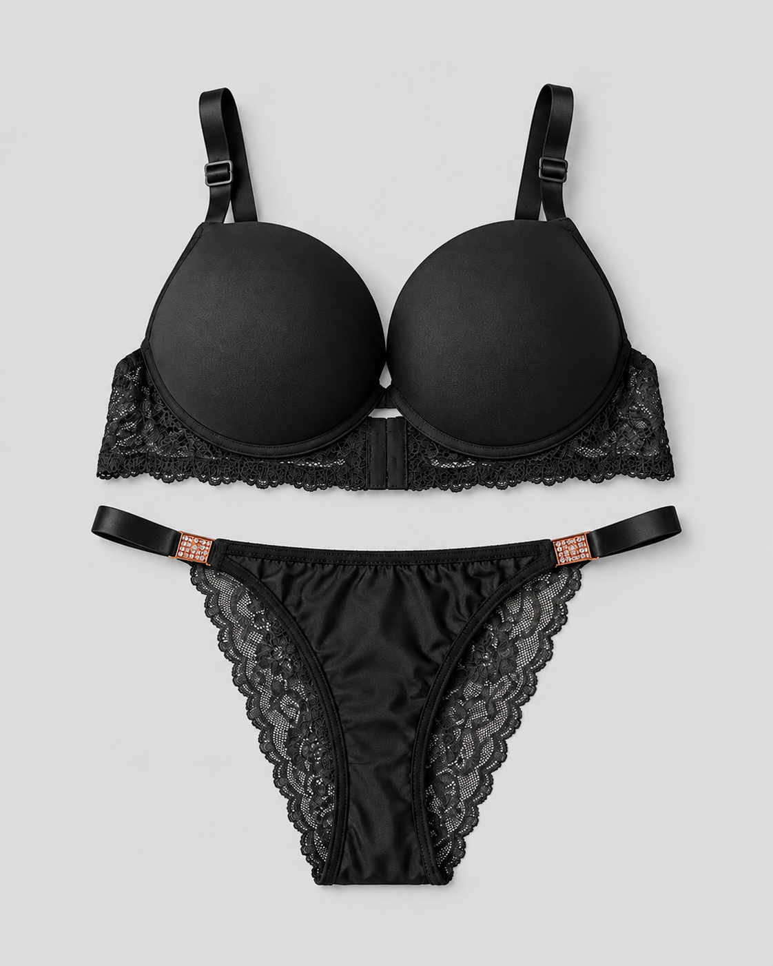 Premium Double Padded Bra Panty Set