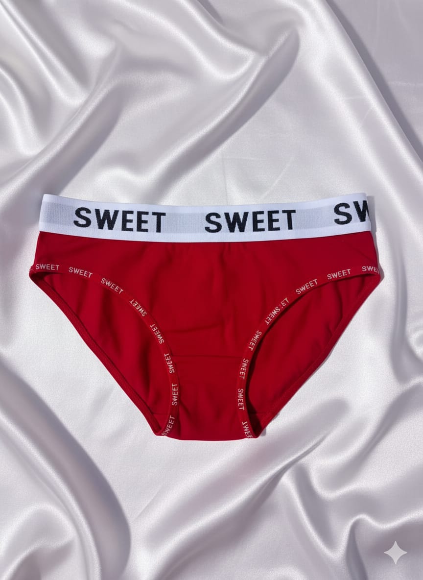 Bikini Style Sweet Criss Cross Bra & Panty Set