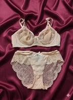 Summer Breathable Fancy Lacy Bra & Panty Set