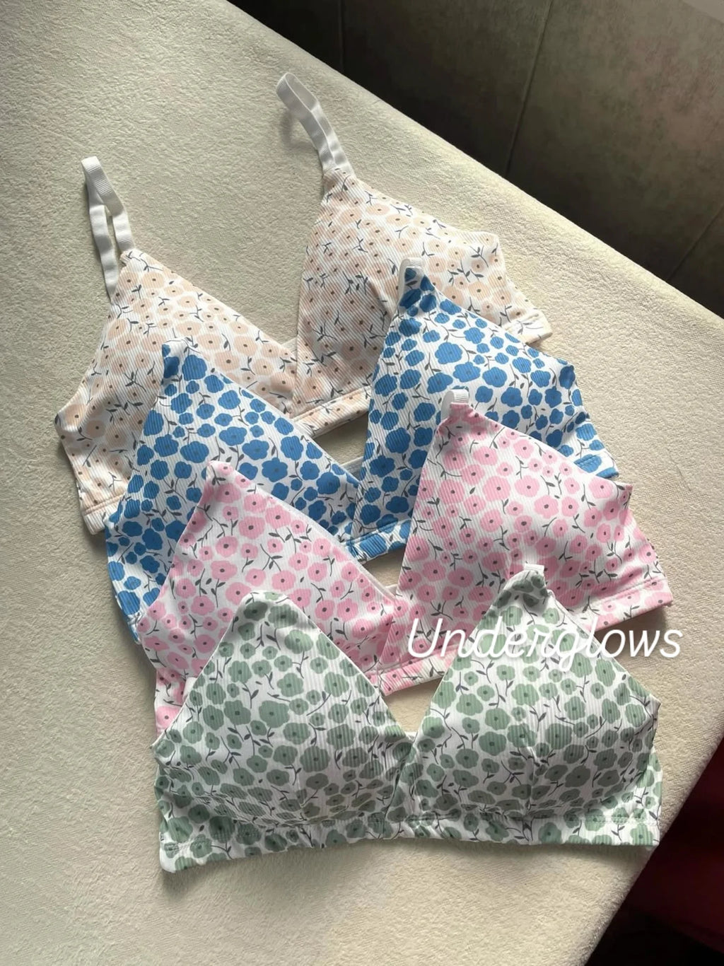 Mini Summer Bikini Style Lite Padded Floral Set