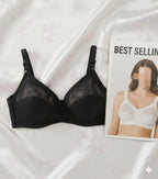 Premium Net Lacy Bra Non Padded