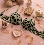 Wild LUX animal print pushup bra