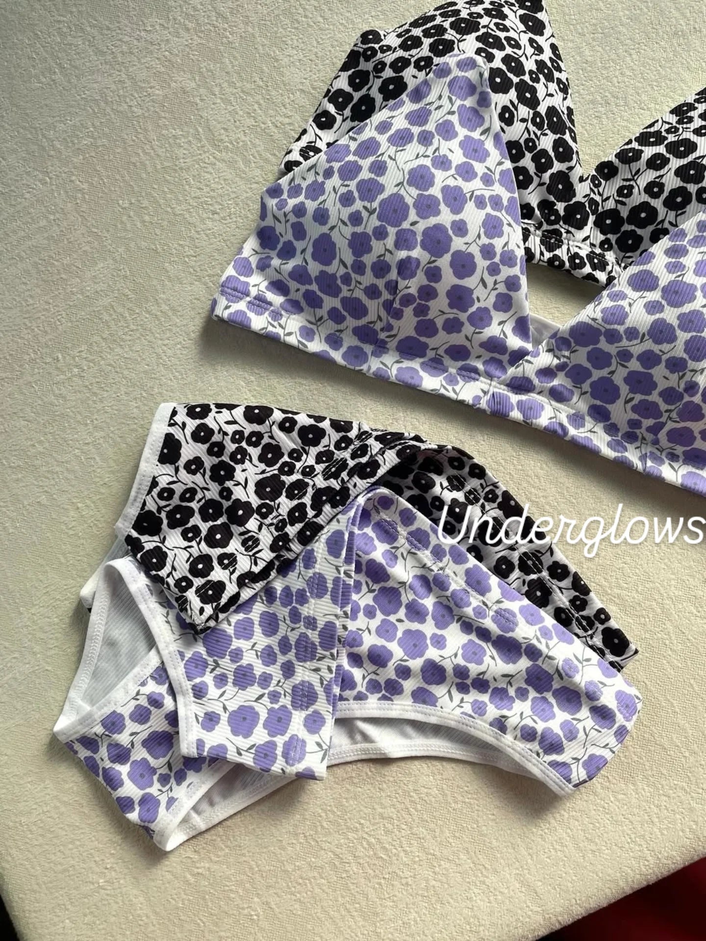 Mini Summer Bikini Style Lite Padded Floral Set