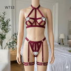 Heart Shaped Allure glow set