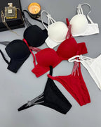 Star strapy Pushup Bra & Panty Set