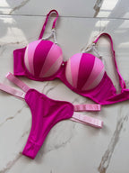 Seashell Padded Bra & Panty Set