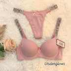 Love Secret Plain Pushup Bra & Panty Set