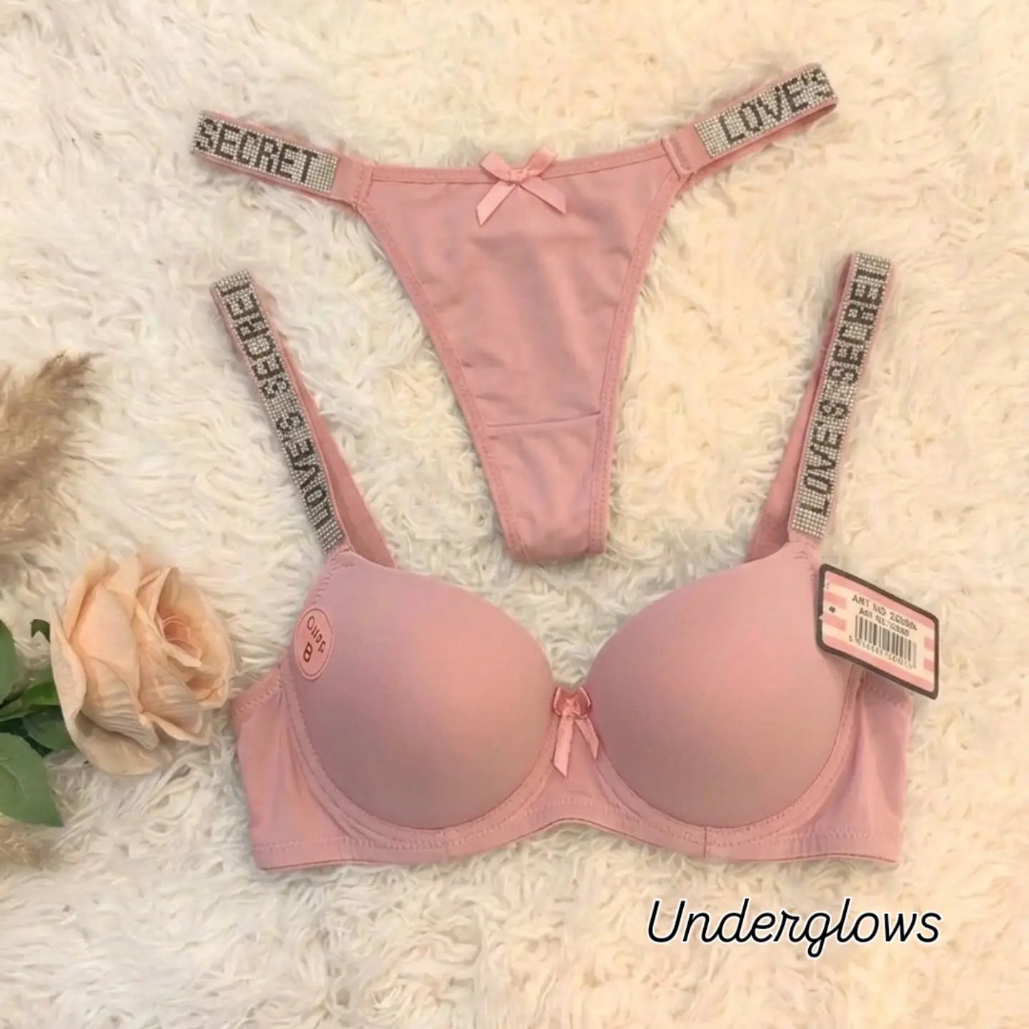Love Secret Plain Pushup Bra & Panty Set