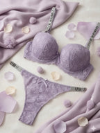 Love Rumu Lace Padded Lingerie Set
