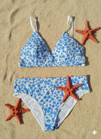 Mini Summer Bikini Style Lite Padded Floral Set