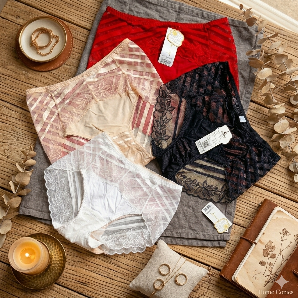 Fency soft Net Panties ( free size M to L)