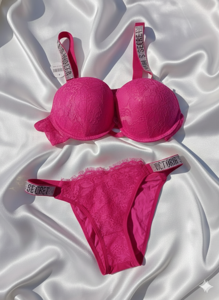 Victoria Secret Soft Pushup Bra & Panty Set