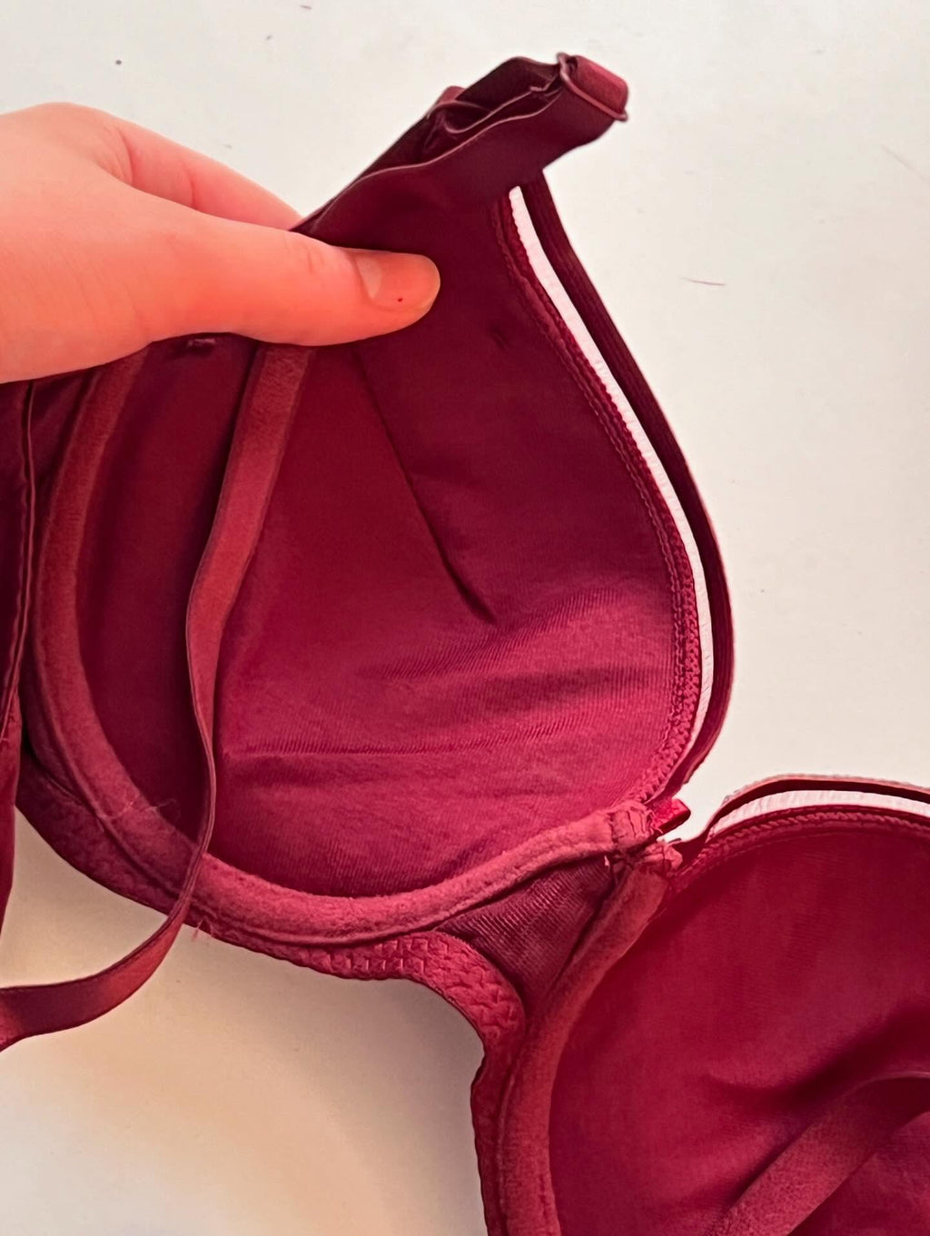 Double Padded Shiny Strap Bra