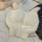 Dreamy Bunny Fluffy Bra Tank Set