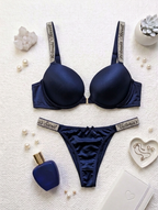 Victoria Secret Plain Pushup Bra & Panty Set