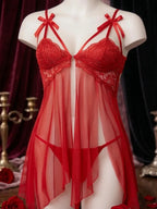 Cut open set for wedding night
