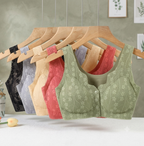 Front Open Buttoned Padded lacy Bra For Maternity