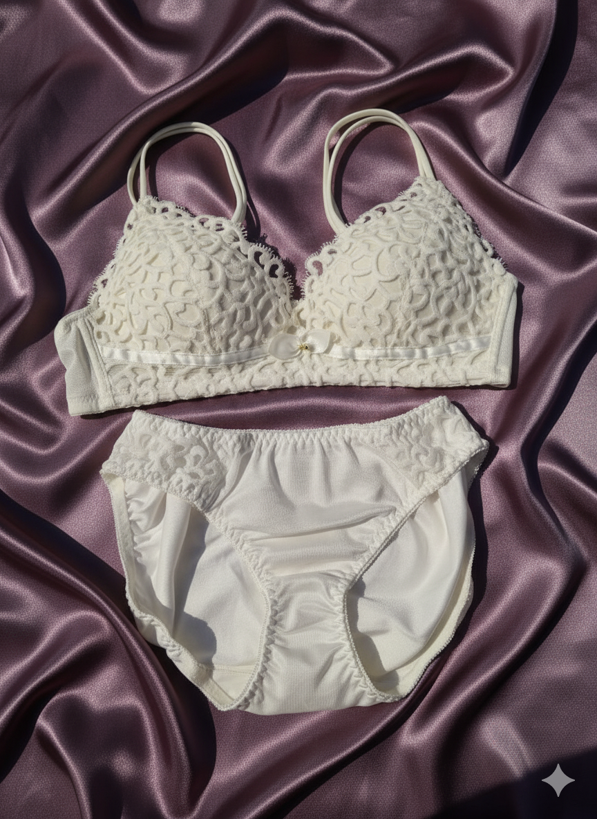 Premium French Style Romantic Lace Lingerie Set