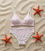 Mini Summer Bikini Style Lite Padded Floral Set