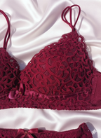 Premium French Style Romantic Lace Lingerie Set