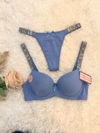Love Secret Plain Pushup Bra & Panty Set